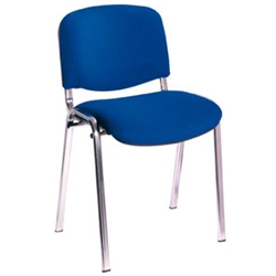 Trendline Chrome Stacking Chair Seat