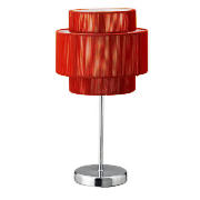 Table Lamps - Tribecca Table Lamp- Red