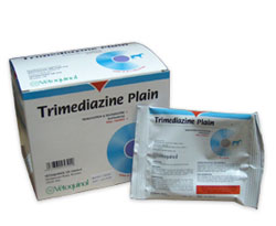 Trimediazine Plain is indicated for the treatment of bacterial diseases in horses  including upper a