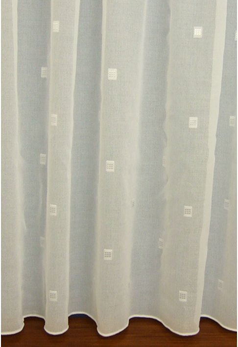 Unbranded Trinity Cream Voile Curtains