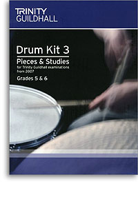 Unbranded Trinity Guildhall: Drum Kit 3 - Pieces And Studies (Grades 5 And 6)