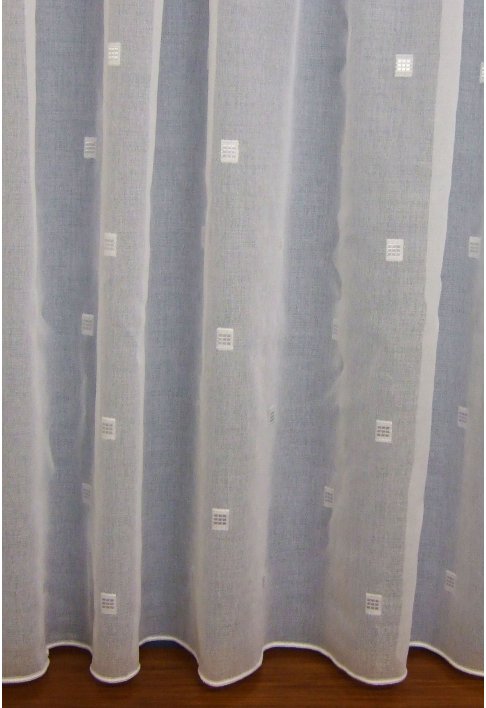 Unbranded Trinity White Voile Curtains