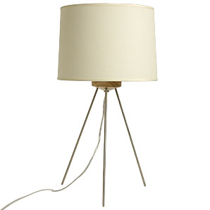 Tripod table lamp