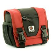 Tuff-Luv All-Weather Shoulder Bag Case For Sony Digital Camcorder HDR Series (Black / Red)