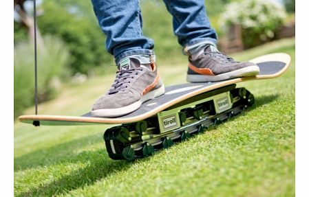 Turfboard (Grass Skateboard)The Turfboard is an ingenious skateboard, designed to use on grass.Its able to traverse most grass slopes, giving the rider a high degree of control over speed and direction. Limited only by the riders imagination and nerv