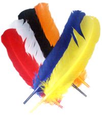 Use these relatively stiff feathers for fancy dress, decoration, cleaning, tickling, writing,