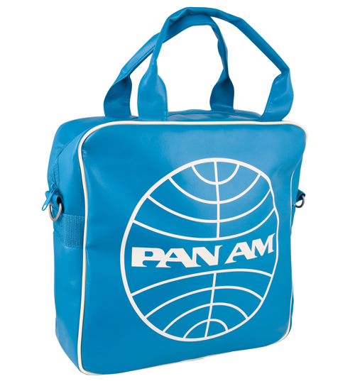 Unbranded Turquoise Retro Pan Am Record Bag