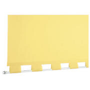 Unbranded Turret Roller Blind, Buttercup Yellow 90cm