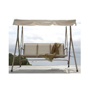 Spend your hazy summer days relaxing in the garden with this superb 3 seater swing.The bench section