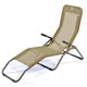 Great value steel framed recliner featuring showerproof textilene fabric