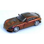 Spark has confirmed a 1/43 replica of the TVR Sagaris in gold/purple polychromatic