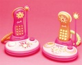 Barbie Twin phones with Duplex technology enables you to talk and listen at the same time. Modern
