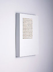 This wall hanging light panel with 150 twinkling bulbs is designed specifically to enhance the home