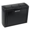 Large capacity, confidential personal file with hinged lid, drop-down front for easy access and an