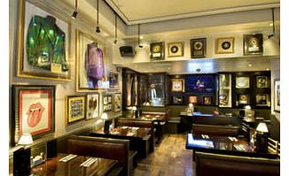 Situated in Old Park Lane in the heart of Mayfair, the world renowned Hard Rock Cafe London is one of the capitals most recognised restaurants. Your names will be on the guest list when you arrive, so youll skip the queue and head straight inside f