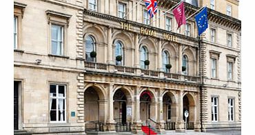 One of Hulls most central and iconic landmarks, The Mercure Hull Royal Hotel is a fantastic place for you and a guest to enjoy a two night break. Situated in the heart of the vibrant city centre, this beautiful hotel offers the splendour of Victoria