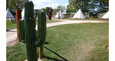 Unbranded Two Night Stay in a Tipi at Pinewood Holiday Park