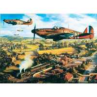 Two1000 piece WWII Puzzles