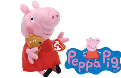 Unbranded Ty Beanie - Peppa Pig