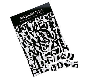 Unbranded Typeface Magnets