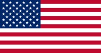 Unbranded U.S.A. Paper Flag 150mm x 100mm (PK 6)