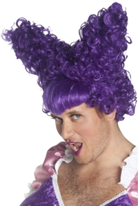 Unbranded Ugly Sister Panto Wig (Purple)