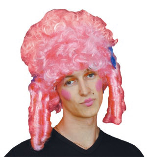 Unbranded Ugly Sister wig, shocking pink
