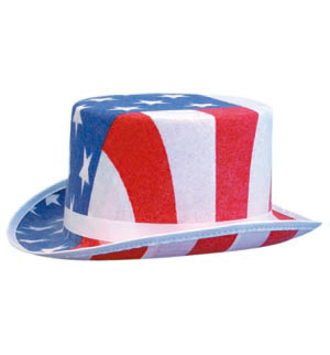 Uncle Sam Top hat, felt