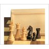 Unbranded Unweighted Wooden Staunton Chessmen - Size 2