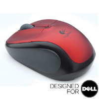 Unbranded V220 Cordless Optical USB Mouse - Ruby Red -