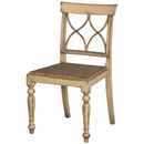 Valbonne French painted rattan dining chair