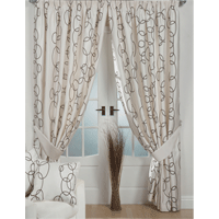 Vale Curtains Red 228 x 228cm