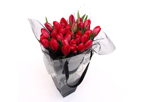 Unbranded Valentines Tulip Gift Bag