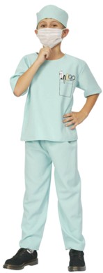 Value Costume: Child Doctor (Small 3-5 yrs)