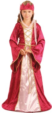 Value Costume: Child Renaissance Queen (S 3-5 yrs)