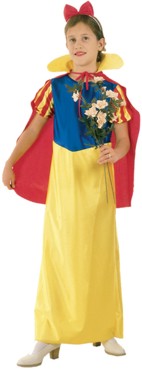 This colourful Snow Princess costume will turn any little girl into a fairy tale heroine. Before