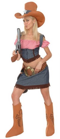 Unbranded Value Costume: Cowgirl Lady