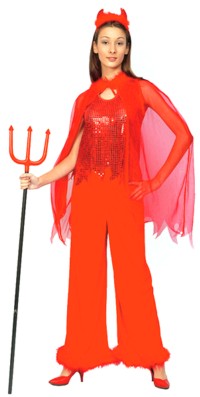 Unbranded Value Costume: Female Red Hot Devil