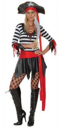 Unbranded Value Costume: Hot Pirate Lady