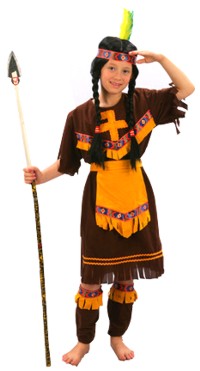 A really detailed costume your indian maiden will be proud to wear. This young indian girl fancy