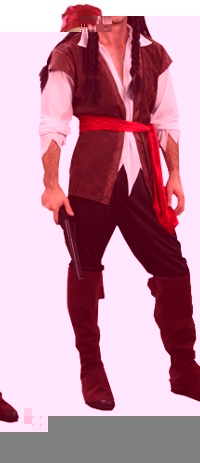 Unbranded Value Costume: Male Pirate Swashbuckle