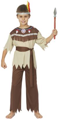 Value Costume: Native American Brave (S 3-5 yrs)