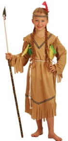 Value Costume: Native American Girl (S 3-5 yrs)