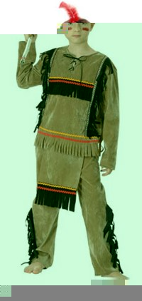 Unbranded Value Costume: Native American Warrior (S 3-5 yrs)