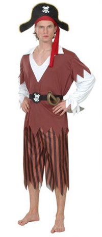 Unbranded Value Costume: Pirate Shipmate