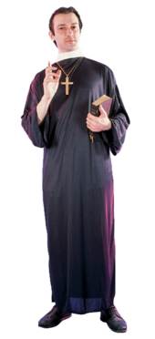Holy Moley! Become a priest for the evening with this fun costume