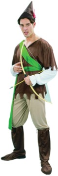 You can be Robin Hood, William Tell or perhaps a hearty wood cutter in this forest man