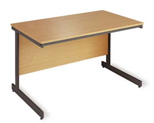 Value line rectangular C leg standard desk