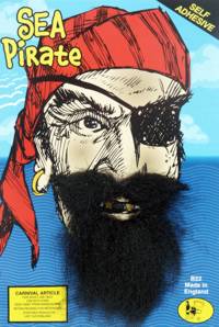 Dead Scallywags tell no tales!! Become a fearsome pirate with these stick on beards