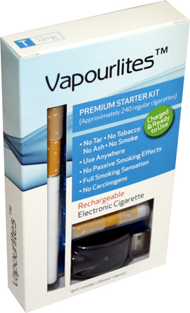 Unbranded Vapourlites Electronic Cigarette Starter Kit 11mg